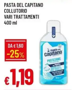 IperFamila Pasta del capitano collutorio vari trattamenti offerta