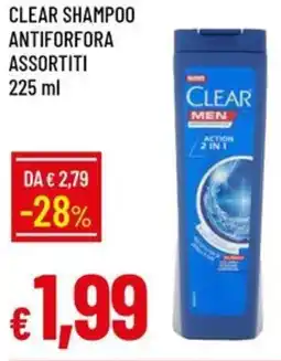 IperFamila Clear shampoo antiforfora assortiti offerta