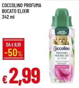 IperFamila Coccolino profuma bucato elixir offerta