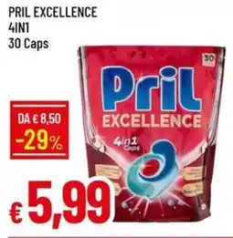 IperFamila Pril excellence 4in1 30 caps offerta