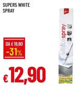IperFamila Super5 white spray offerta