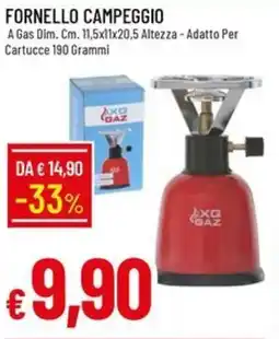 IperFamila Fornello campeggio offerta