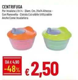 IperFamila Centrifuga offerta