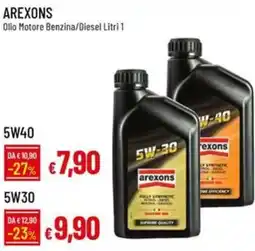 IperFamila AREXONS Olio Motore Benzina/Diesel offerta