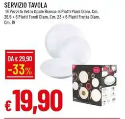 IperFamila Servizio tavola offerta