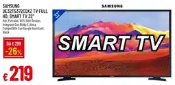 IperFamila SAMSUNG UE32T5372CDXZ TV FULL HD, SMART TV 32" offerta