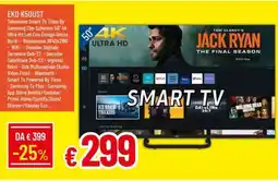 IperFamila EKO K50UST Televisore Smart Tv Tizen By Samsung offerta