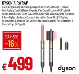 IperFamila DYSON airwrap offerta
