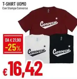 IperFamila T-shirt uomo Converse offerta