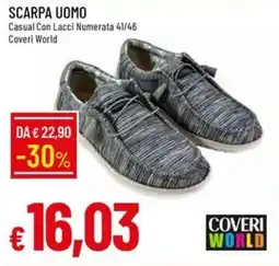 IperFamila Scarpa uomo COVERI WORLD offerta