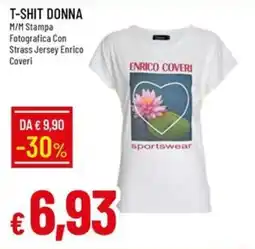 IperFamila T-shit donna ENRICO COVERI offerta