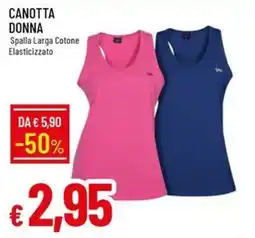 IperFamila Canotta donna offerta
