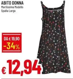 IperFamila Abito donna offerta