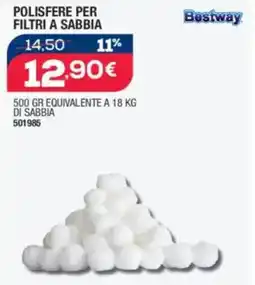 Bricofer Bestway polisfere per filtri a sabbia offerta