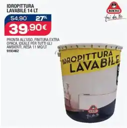 Bricofer BOERO fai da te idropittura lavabile offerta