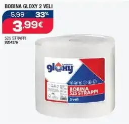 Bricofer Bobina gloxy 2 veli offerta