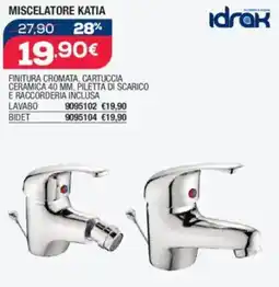 Bricofer Idrak miscelatore katia offerta