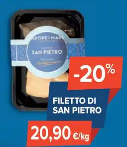 Sapore di Mare Filetto di san pietro offerta