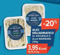 Sapore di Mare Alici dell'adriatico offerta