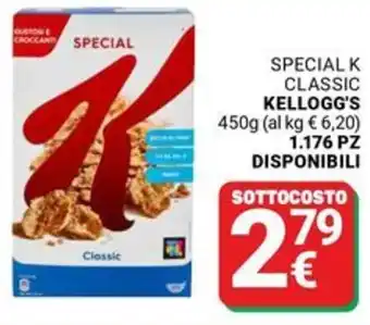 Supermercati Gulliver Special k classic KELLOGG'S offerta