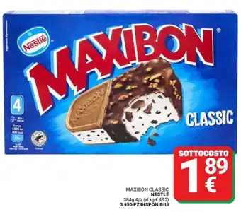 Supermercati Gulliver Maxibon classic NESTLÉ offerta