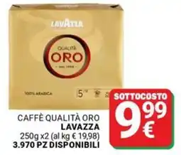 Supermercati Gulliver Caffè qualità oro LAVAZZA offerta