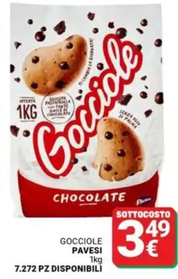 Supermercati Gulliver Gocciole PAVESI offerta