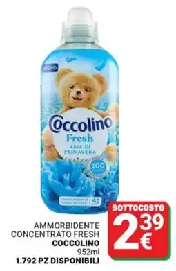Supermercati Gulliver Ammorbidente concentrato fresh COCCOLINO offerta