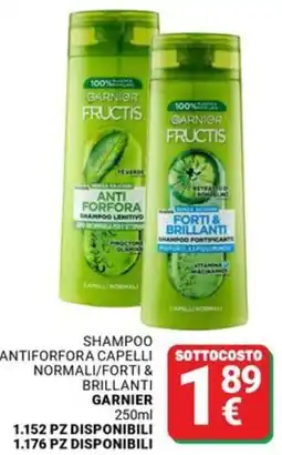Supermercati Gulliver Shampoo antiforfora capelli normali/forti & brillanti GARNIER offerta