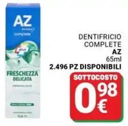 Supermercati Gulliver Dentifricio complete AZ offerta