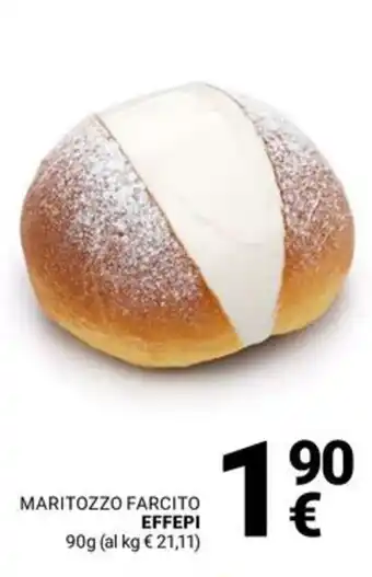 Supermercati Gulliver Maritozzo farcito EFFEPI offerta