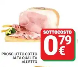Supermercati Gulliver Prosciutto cotto alta qualità all'etto offerta