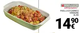 Supermercati Gulliver Paella di carne e verdure PRONTI A CUOCERE offerta
