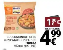 Supermercati Gulliver Bocconcini di pollo con patate e peperoni FROSTA offerta