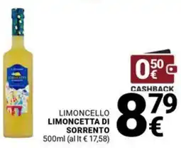 Supermercati Gulliver Limoncello LIMONCETTA DI SORRENTO offerta