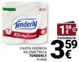 Supermercati Gulliver Carta igienica kilometrica TENDERLY offerta