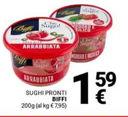 Supermercati Gulliver Sughi pronti BIFFI offerta
