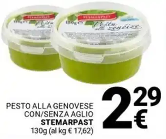 Supermercati Gulliver Pesto alla genovese con/senza aglio STEMARPAST offerta