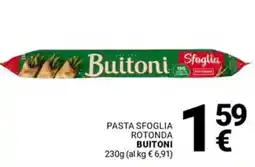 Supermercati Gulliver Pasta sfoglia rotonda BUITONI offerta