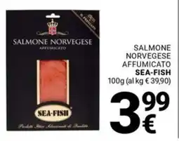 Supermercati Gulliver Salmone norvegese affumicato SEA-FISH offerta