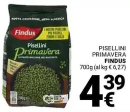 Supermercati Gulliver Pisellini primavera FINDUS offerta