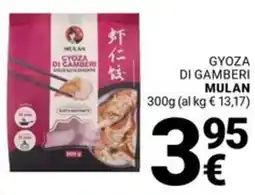 Supermercati Gulliver Gyoza di gamberi MULAN offerta