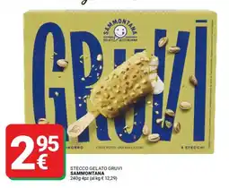 Supermercati Gulliver Stecco gelato gruvi SAMMONTANA offerta