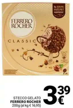 Supermercati Gulliver Stecco gelato FERRERO ROCHER offerta