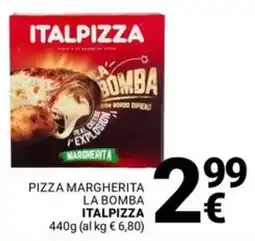 Supermercati Gulliver Pizza margherita la bomba ITALPIZZA offerta