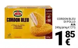 Supermercati Gulliver Cordon bleu di pollo AIA offerta