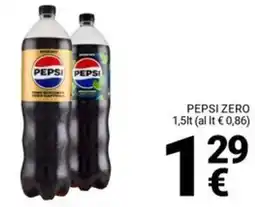 Supermercati Gulliver Pepsi zero offerta
