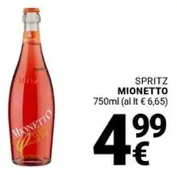 Supermercati Gulliver Spritz MIONETTO offerta