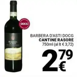 Supermercati Gulliver Barbera d'asti docg CANTINE RASORE offerta