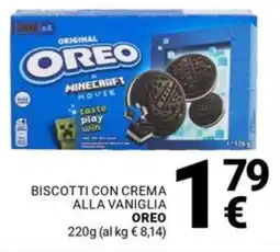 Supermercati Gulliver Biscotti con crema alla vaniglia OREO offerta